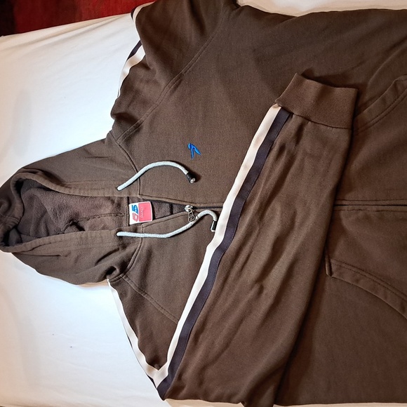 Diesel vintage 55DSL, Size Small, Brown, Zip Up, Hoodie Sweatshirt - Picture 4 of 5